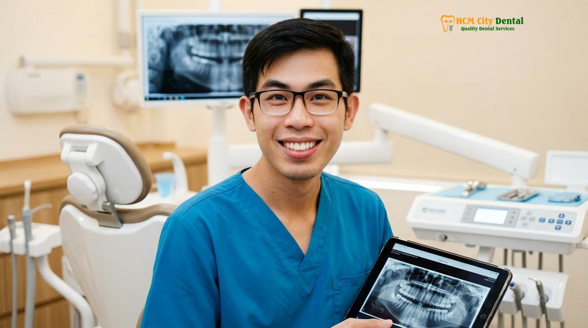 Dr. Nguyen Van Cuong DDS at HCMC Dental Clinic