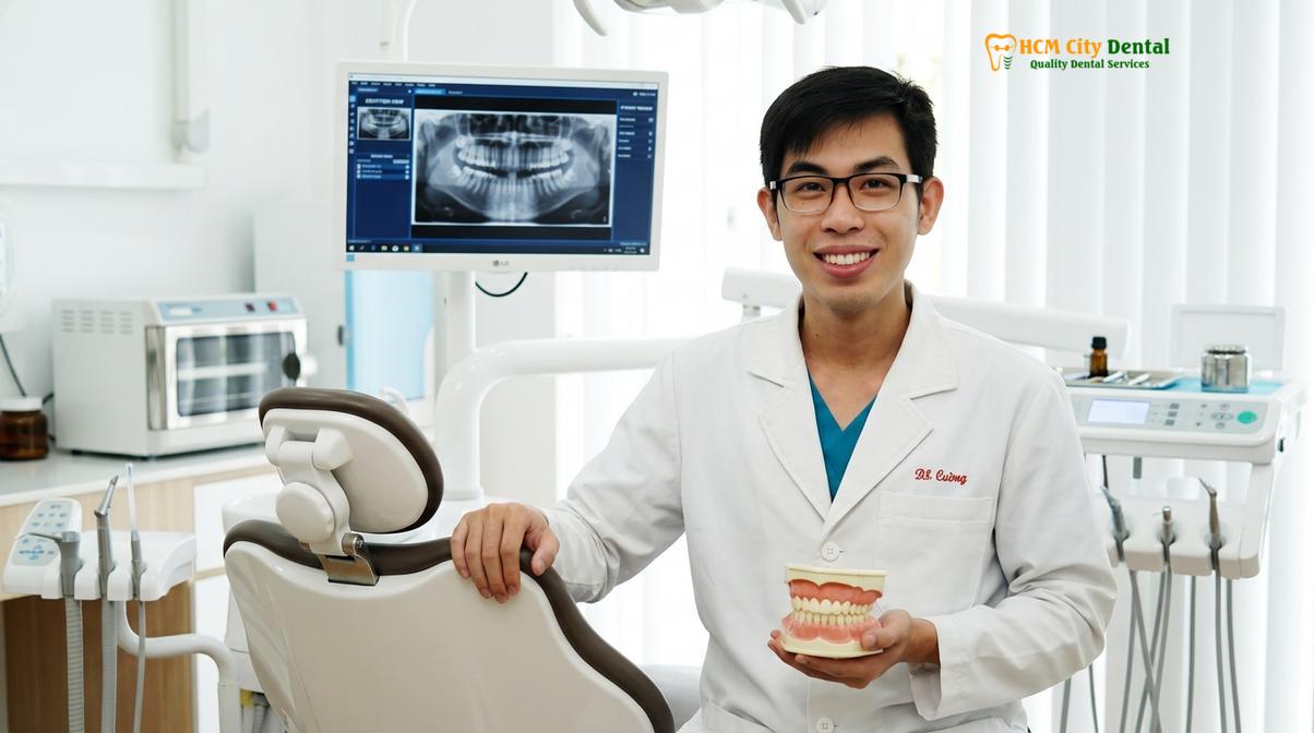 Dr. Nguyen Van Cuong DDS at HCMC Dental Clinic