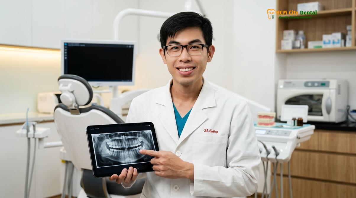 Dr. Nguyen Van Cuong DDS at HCMC Dental Clinic