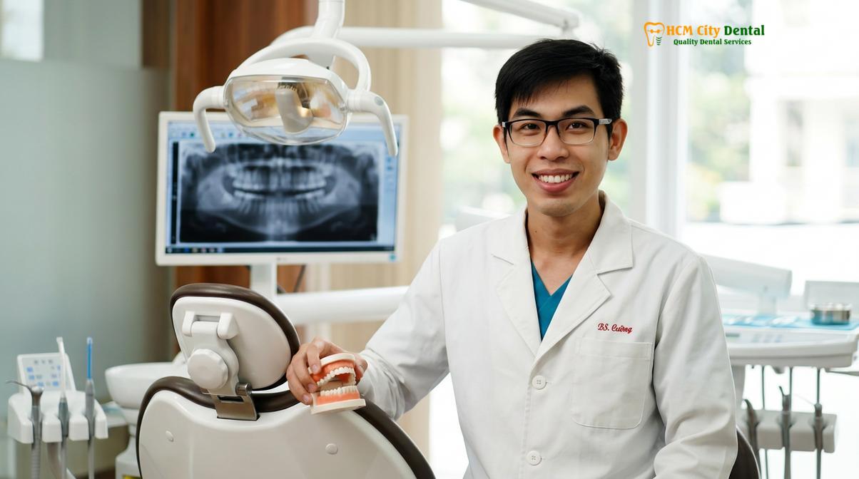 Dr. Nguyen Van Cuong DDS at HCMC Dental Clinic