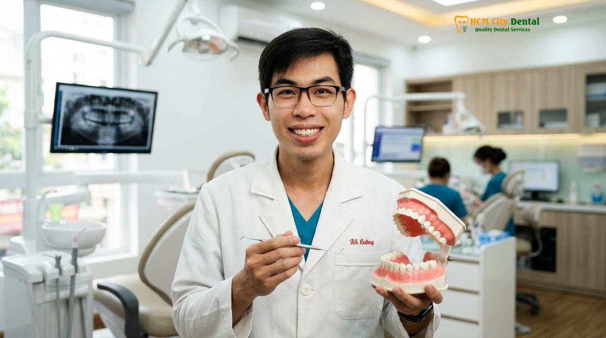 Dr. Nguyen Van Cuong DDS at HCMC Dental Clinic