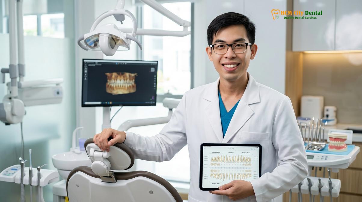 Dr. Nguyen Van Cuong DDS at HCMC Dental Clinic