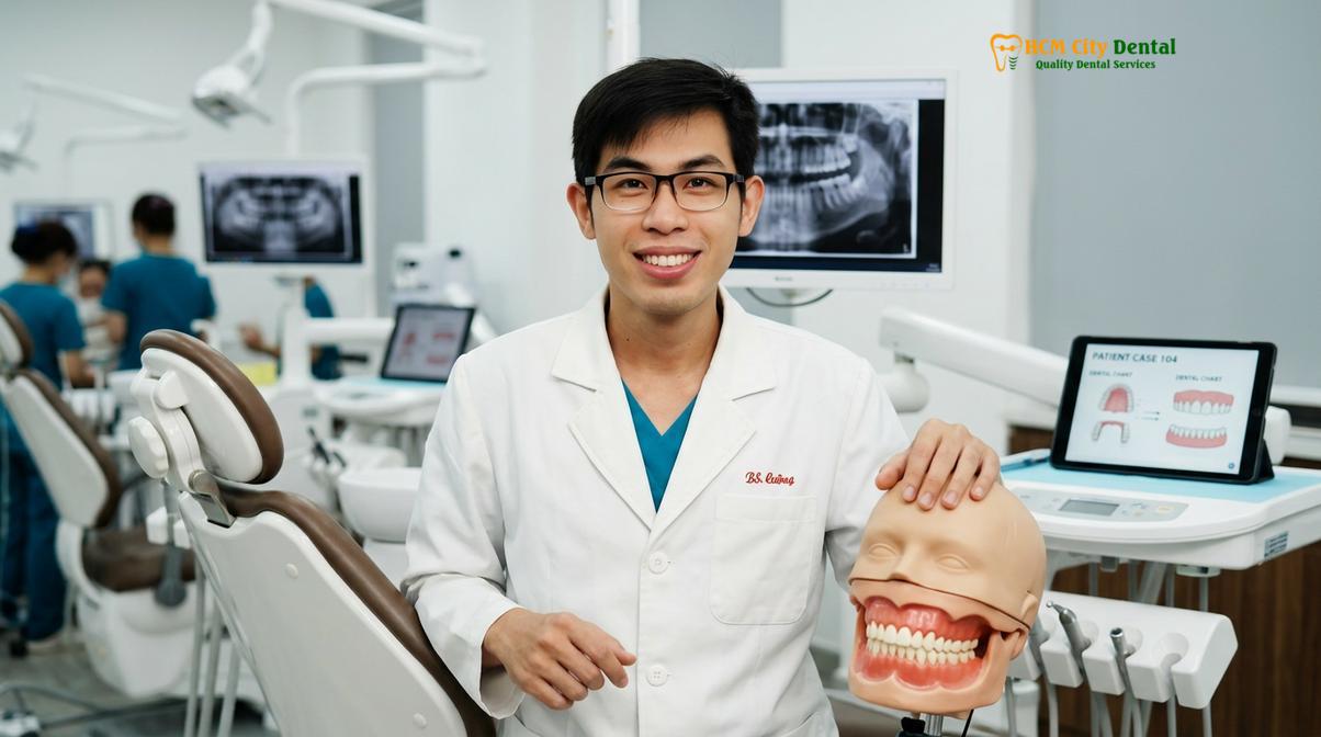 Dr. Nguyen Van Cuong DDS at HCMC Dental Clinic