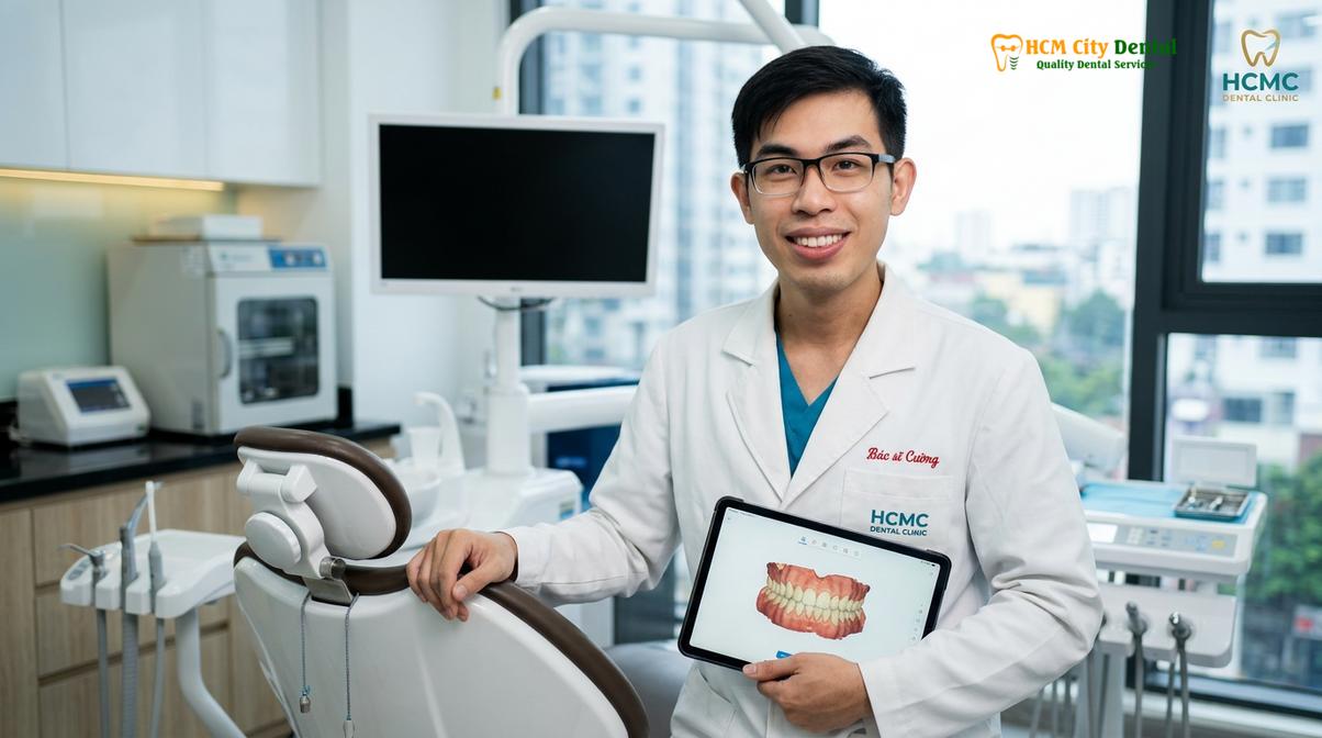 Dr. Nguyen Van Cuong DDS at HCMC Dental Clinic