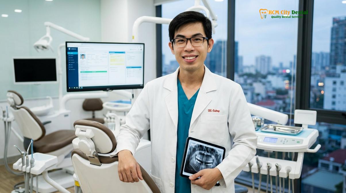Dr. Nguyen Van Cuong DDS at HCMC Dental Clinic
