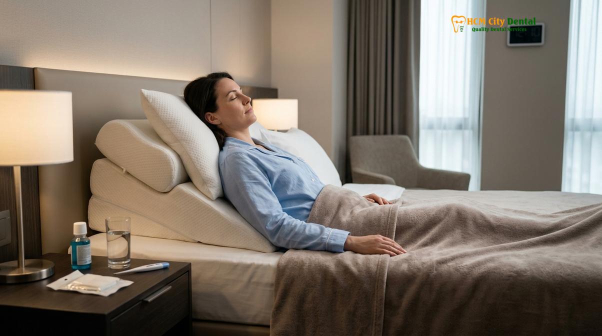 Visual illustration of hotels near dentist HCMC