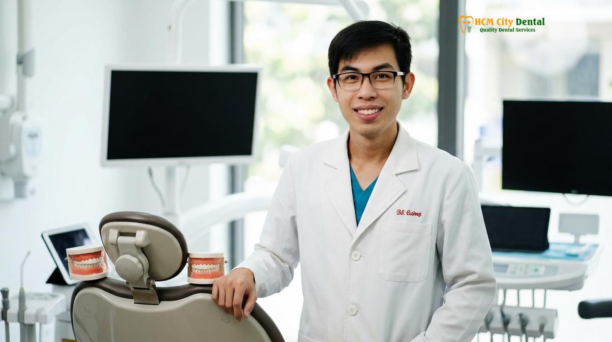 Dr. Nguyen Van Cuong DDS at HCMC Dental Clinic
