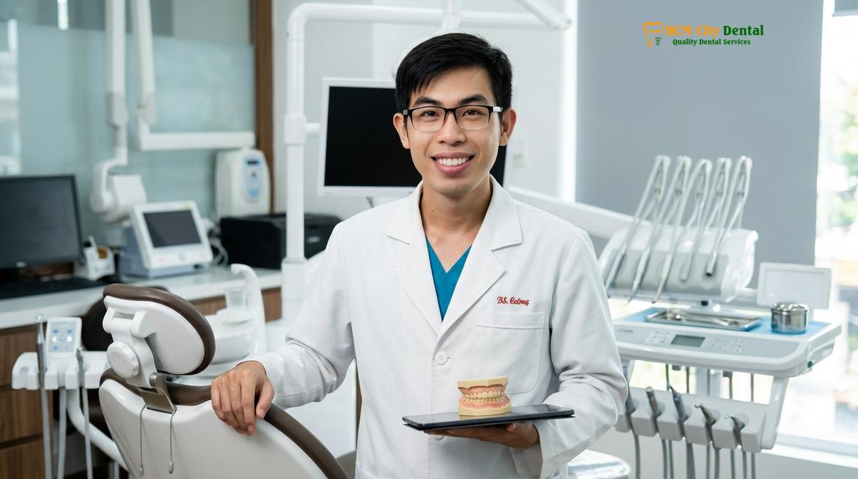 Dr. Nguyen Van Cuong DDS at HCMC Dental Clinic