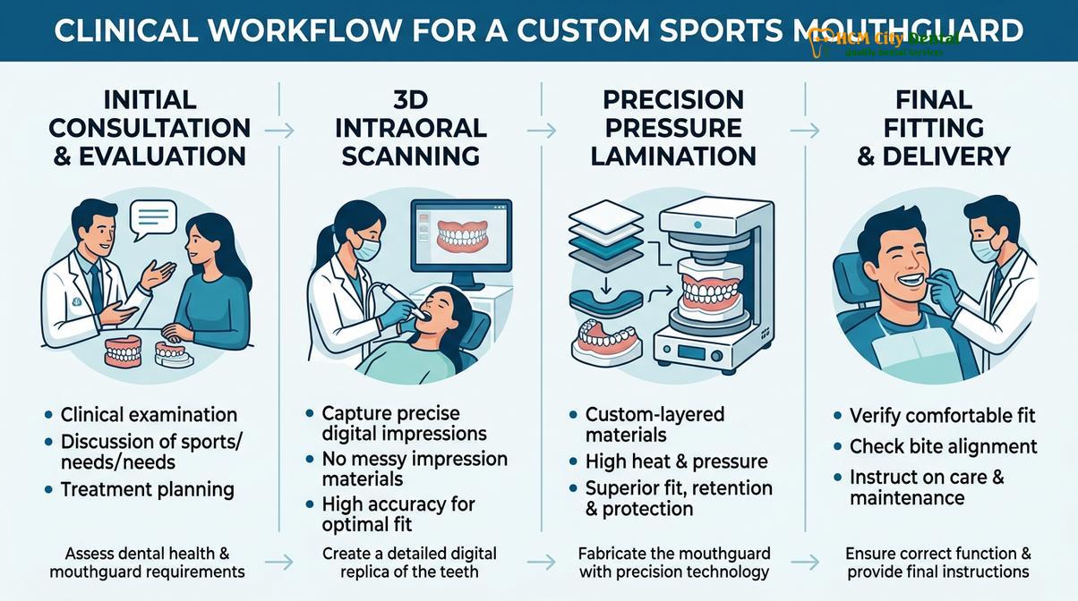 Summary diagram of best sports mouthguard custom