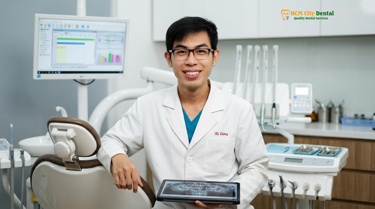 Dr. Nguyen Van Cuong DDS at HCMC Dental Clinic