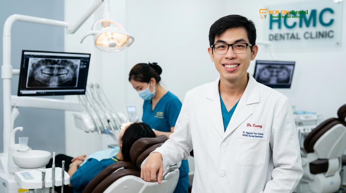 Dr. Nguyen Van Cuong DDS at HCMC Dental Clinic