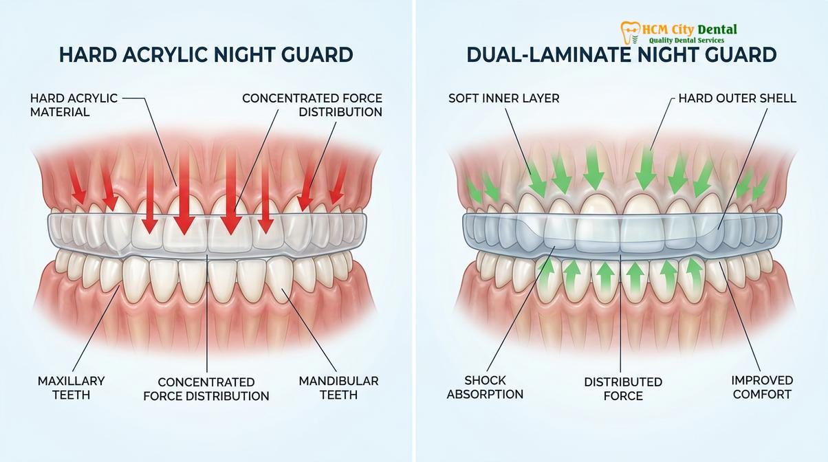 Clinical photography related to best night guard heavy grinding