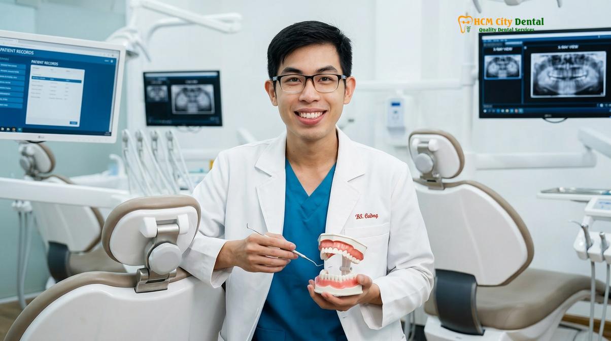 Dr. Nguyen Van Cuong DDS at HCMC Dental Clinic