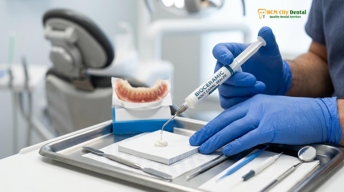 Clinical photography related to Bioceramic Root Canal Sealer