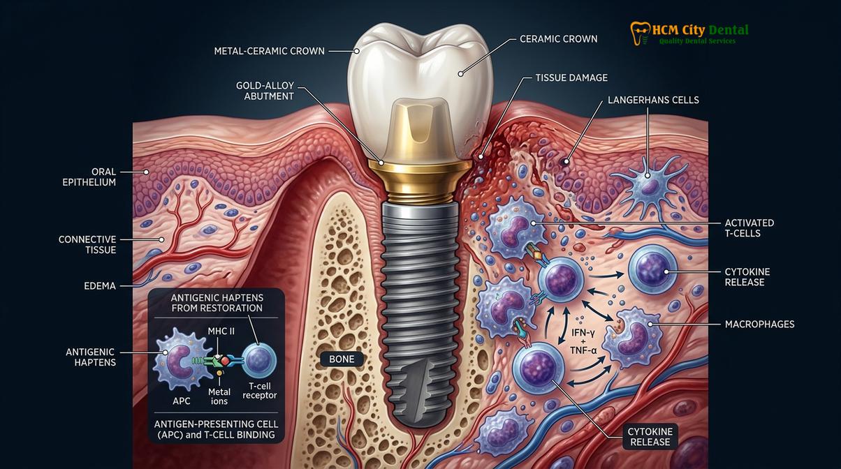 Clinical photography related to biocompatible dental materials