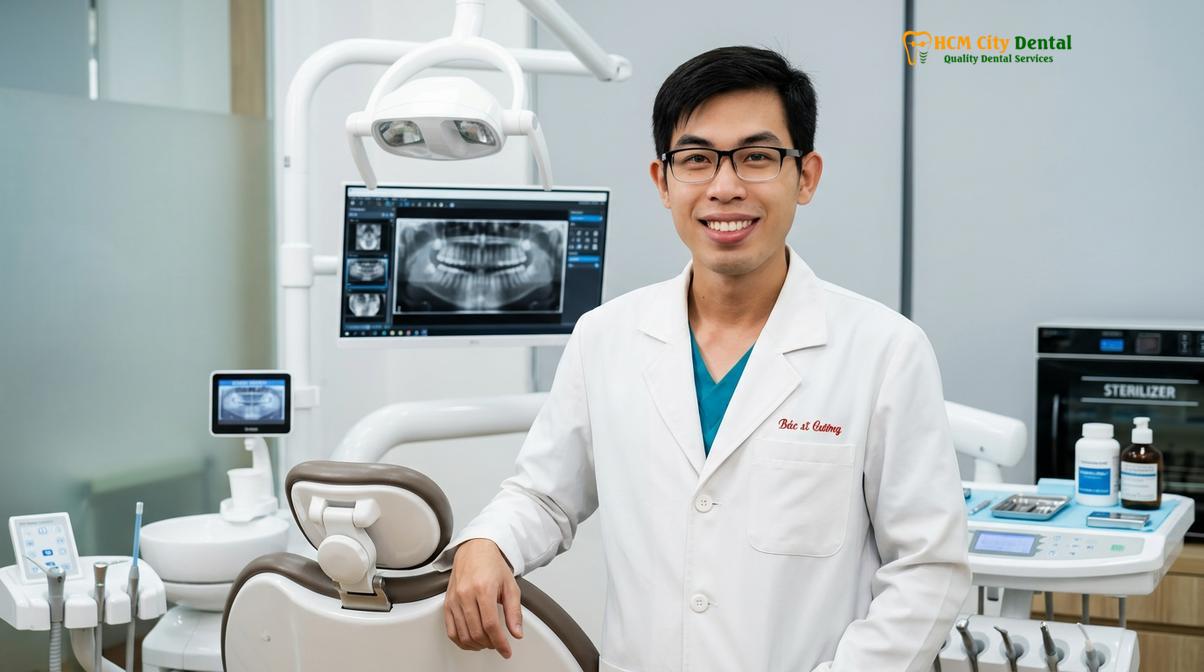 Dr. Nguyen Van Cuong DDS at HCMC Dental Clinic