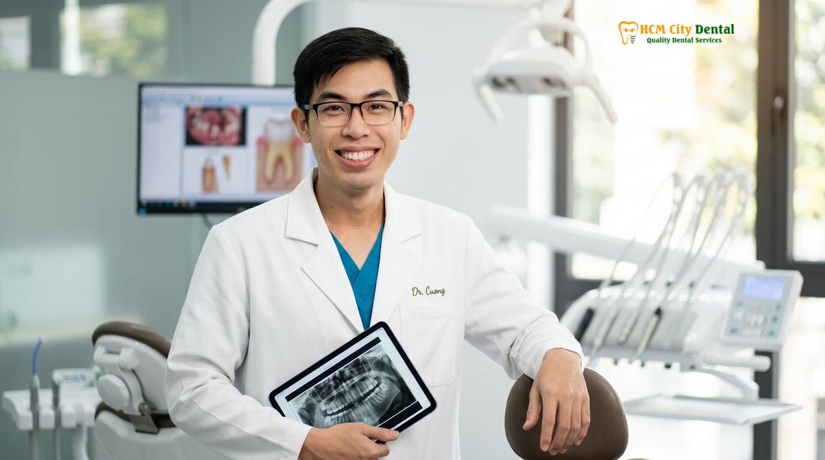 Dr. Nguyen Van Cuong DDS at HCMC Dental Clinic
