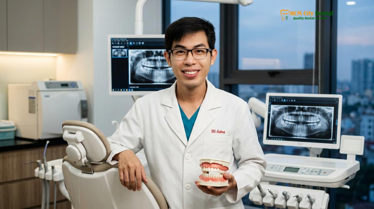 Dr. Nguyen Van Cuong DDS at HCMC Dental Clinic