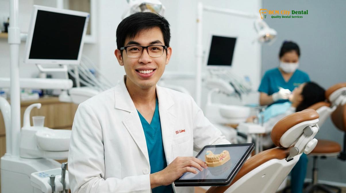 Dr. Nguyen Van Cuong DDS at HCMC Dental Clinic