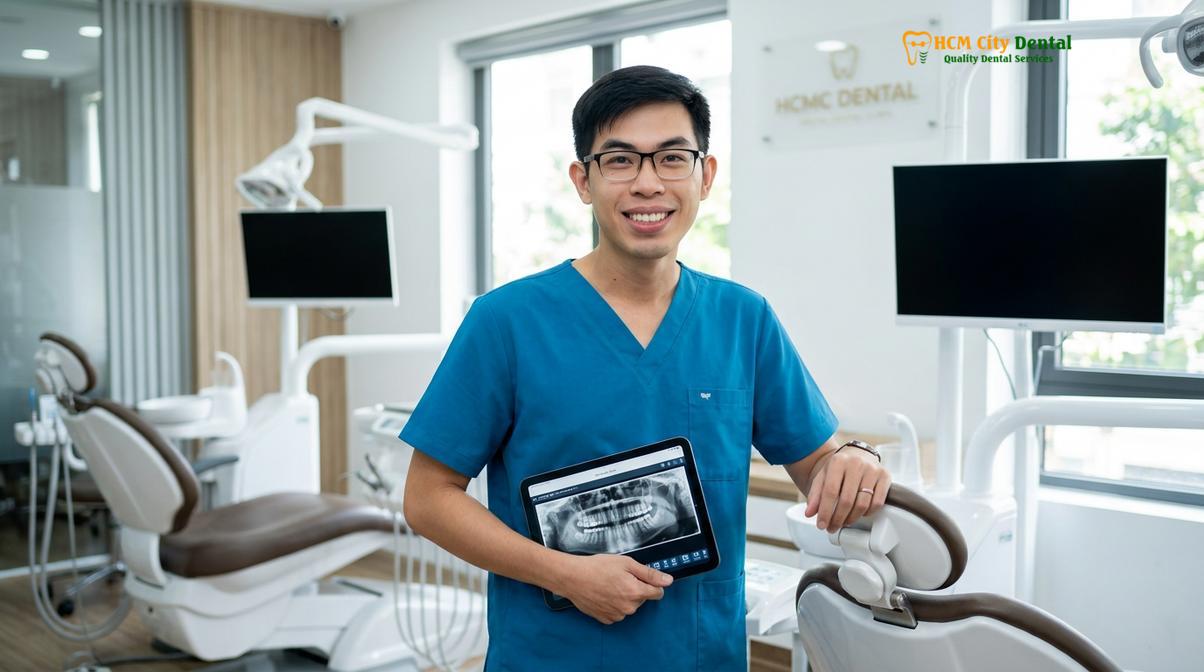 Dr. Nguyen Van Cuong DDS at HCMC Dental Clinic