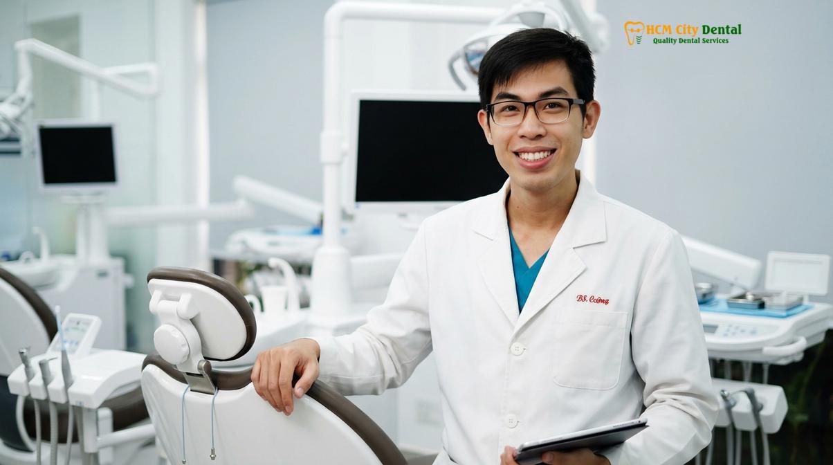 Dr. Nguyen Van Cuong DDS at HCMC Dental Clinic