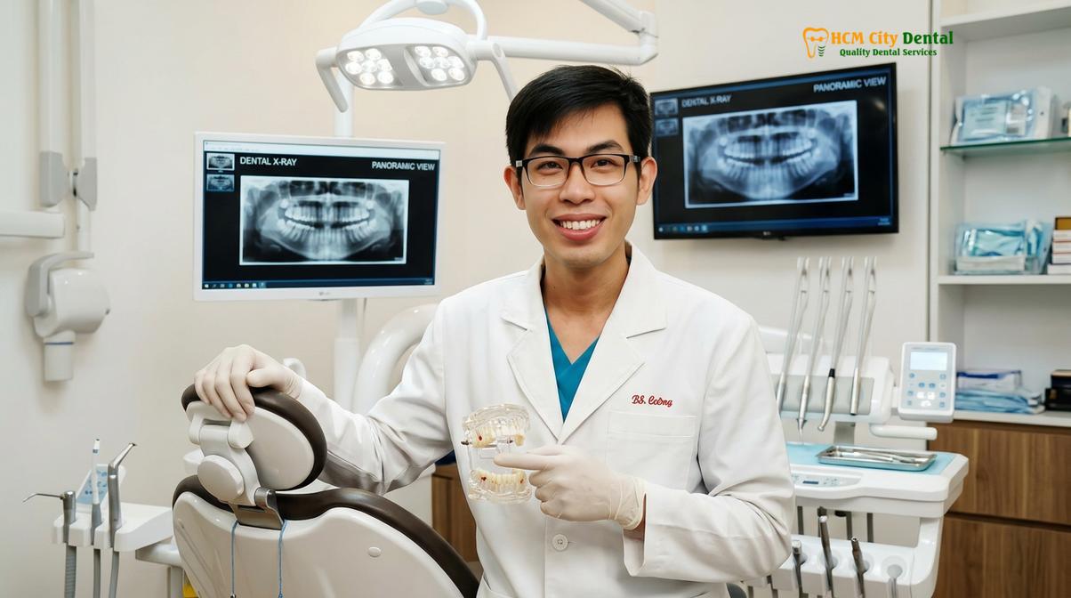 Dr. Nguyen Van Cuong DDS at HCMC Dental Clinic