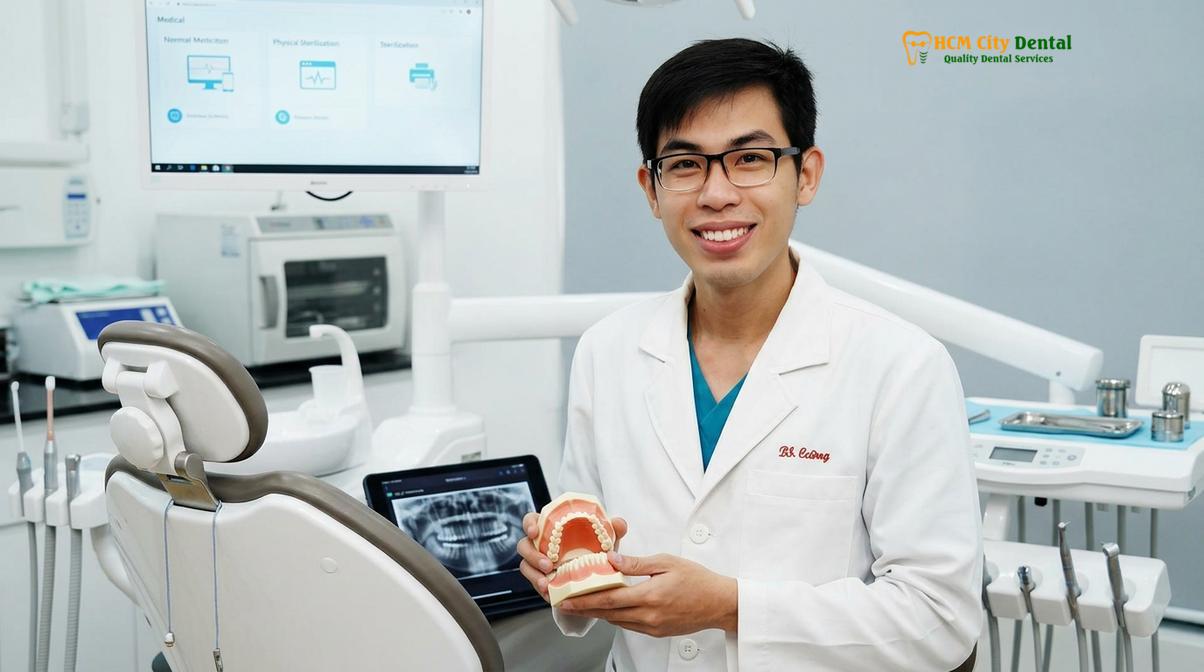 Dr. Nguyen Van Cuong DDS at HCMC Dental Clinic