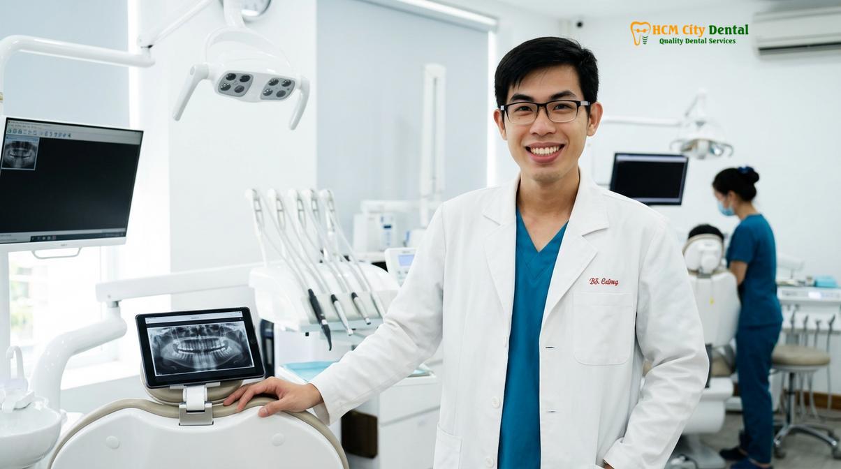 Dr. Nguyen Van Cuong DDS at HCMC Dental Clinic