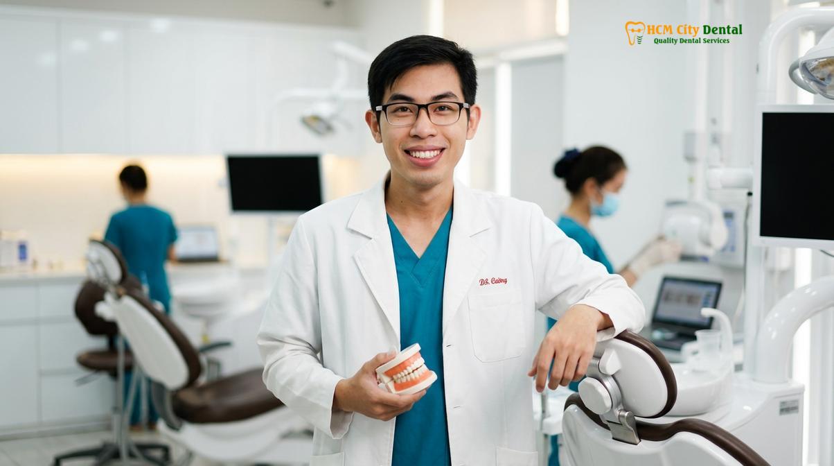 Dr. Nguyen Van Cuong DDS at HCMC Dental Clinic