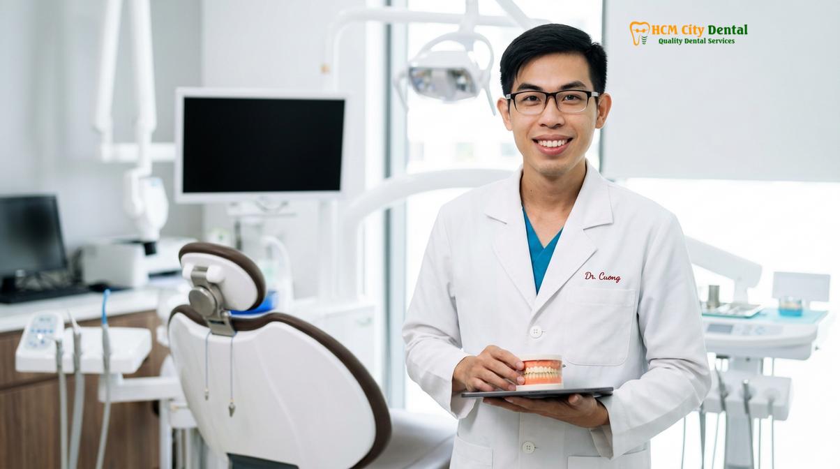 Dr. Nguyen Van Cuong DDS at HCMC Dental Clinic