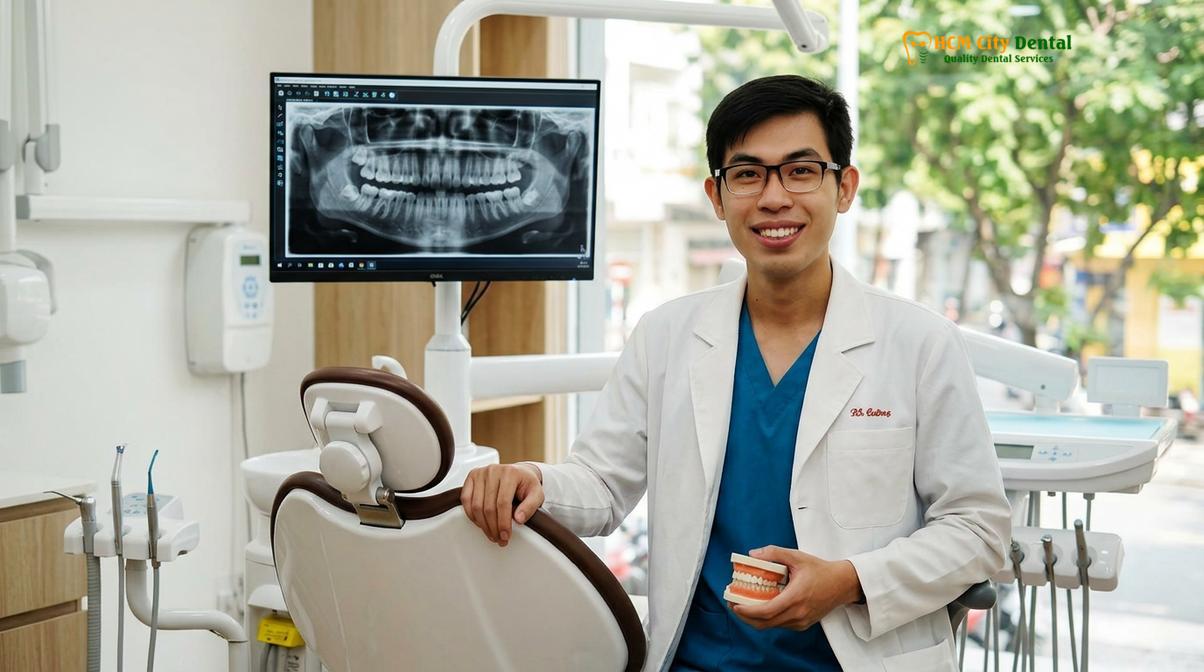 Dr. Nguyen Van Cuong DDS at HCMC Dental Clinic