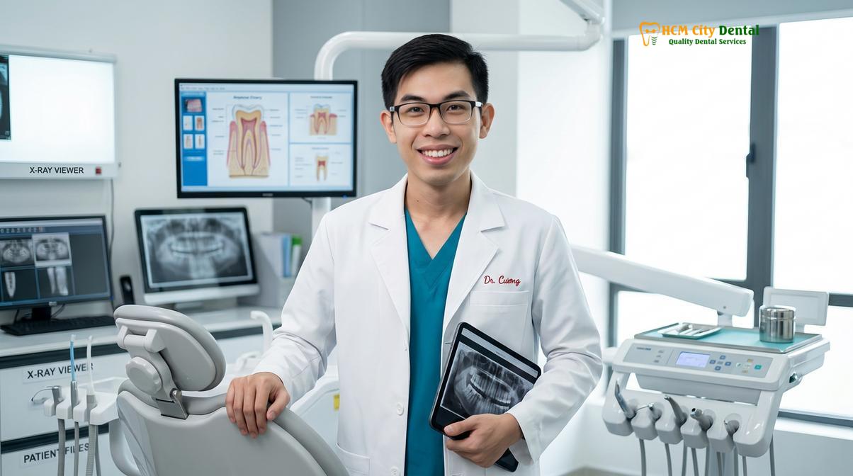 Dr. Nguyen Van Cuong DDS at HCMC Dental Clinic