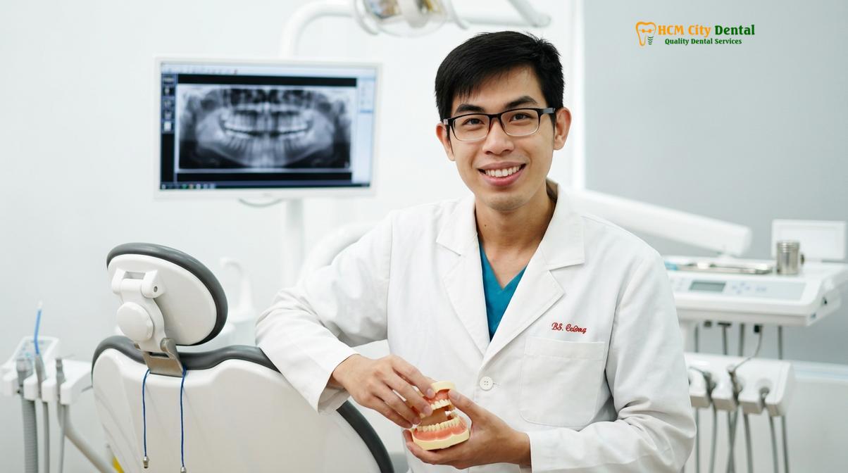 Dr. Nguyen Van Cuong DDS at HCMC Dental Clinic