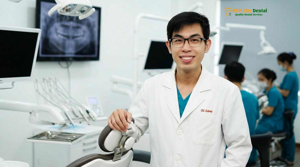 Dr. Nguyen Van Cuong DDS at HCMC Dental Clinic
