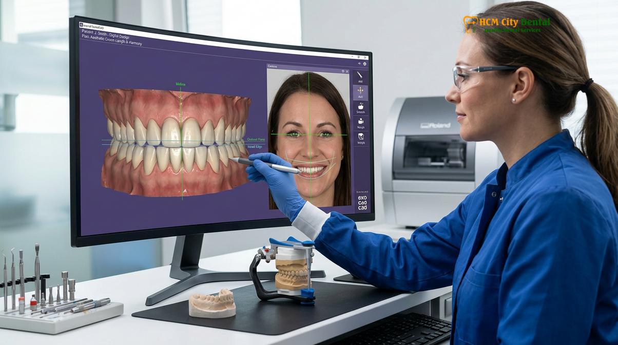 Visual description of book dentist appointment online