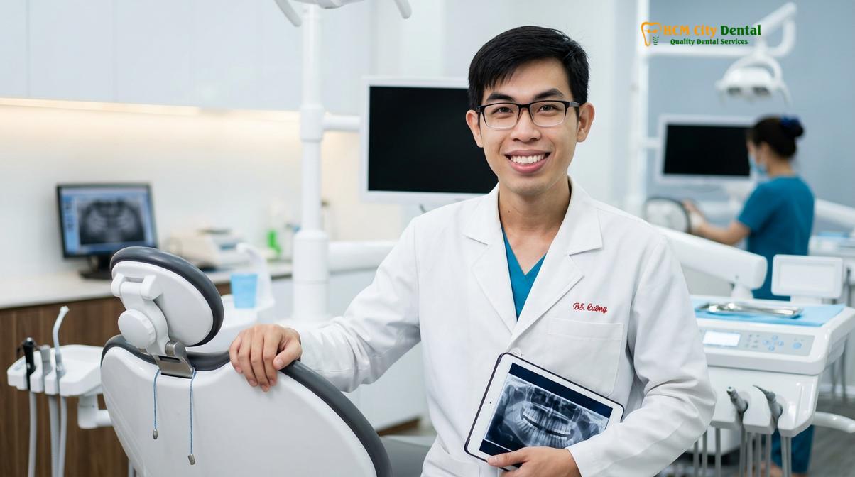 Dr. Nguyen Van Cuong DDS at HCMC Dental Clinic
