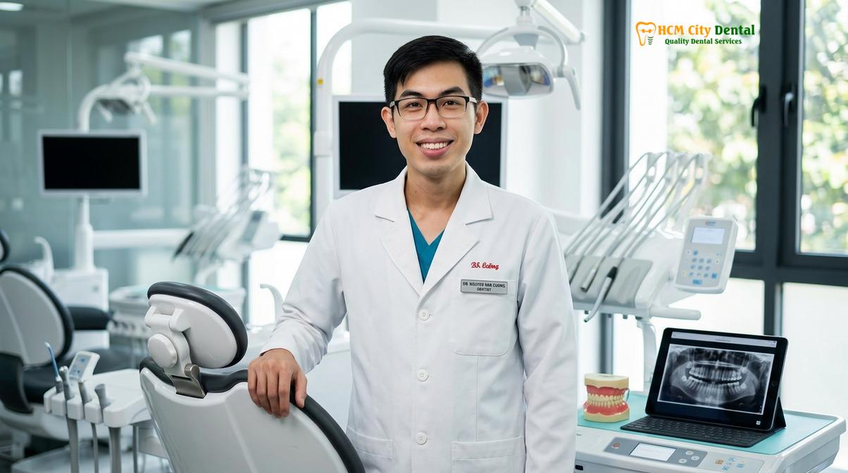 Dr. Nguyen Van Cuong DDS at HCMC Dental Clinic