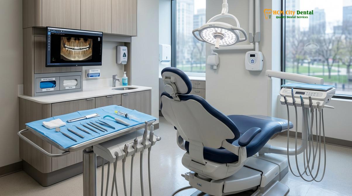 Clinical photography related to wisdom teeth removal hospital or dentist