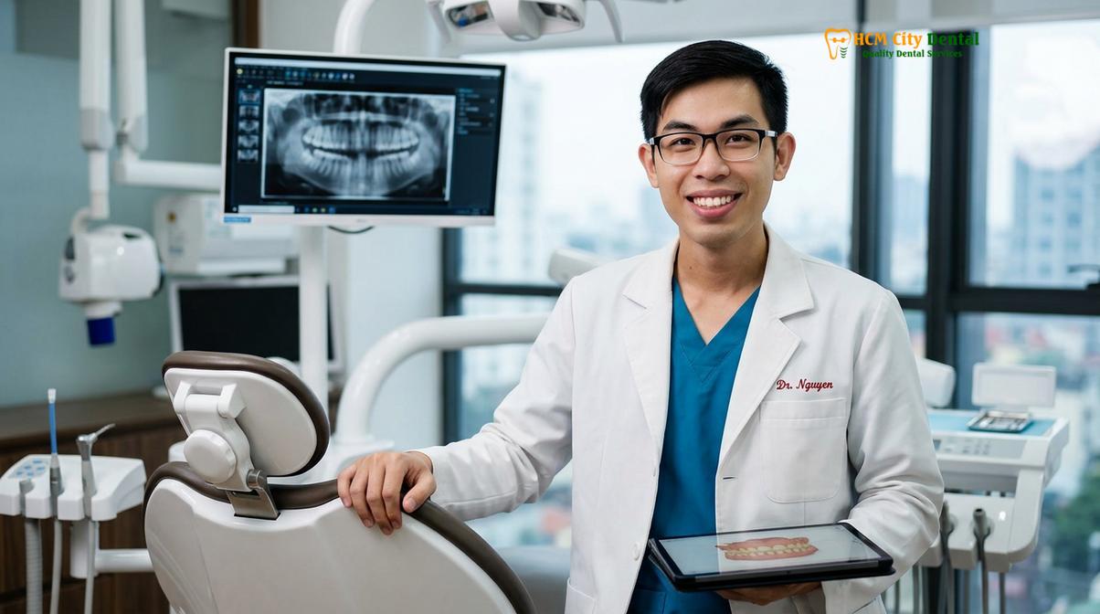 Dr. Nguyen Van Cuong DDS at HCMC Dental Clinic