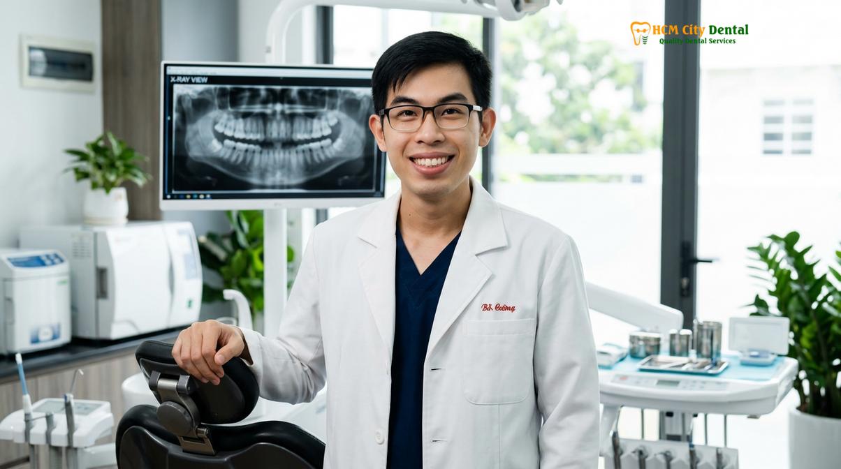 Dr. Nguyen Van Cuong DDS at HCMC Dental Clinic