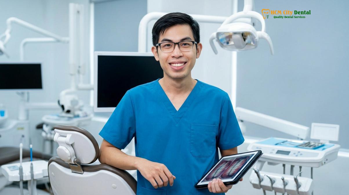Dr. Nguyen Van Cuong DDS at HCMC Dental Clinic