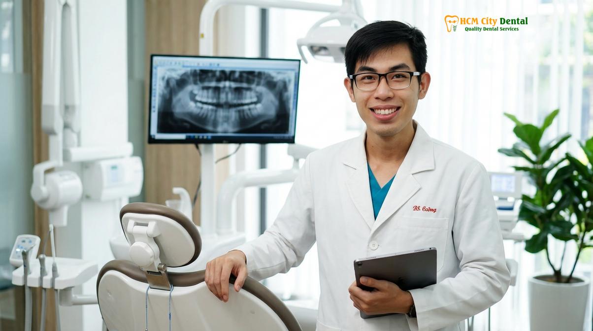 Dr. Nguyen Van Cuong DDS at HCMC Dental Clinic