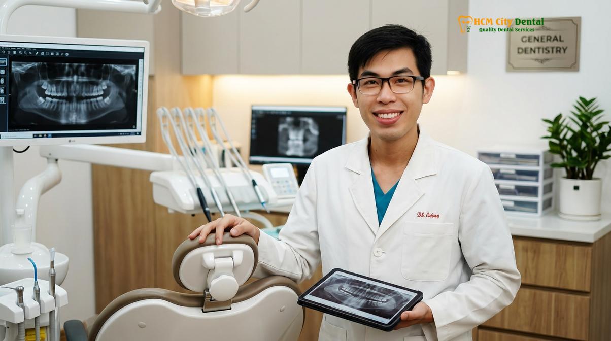 Dr. Nguyen Van Cuong DDS at HCMC Dental Clinic