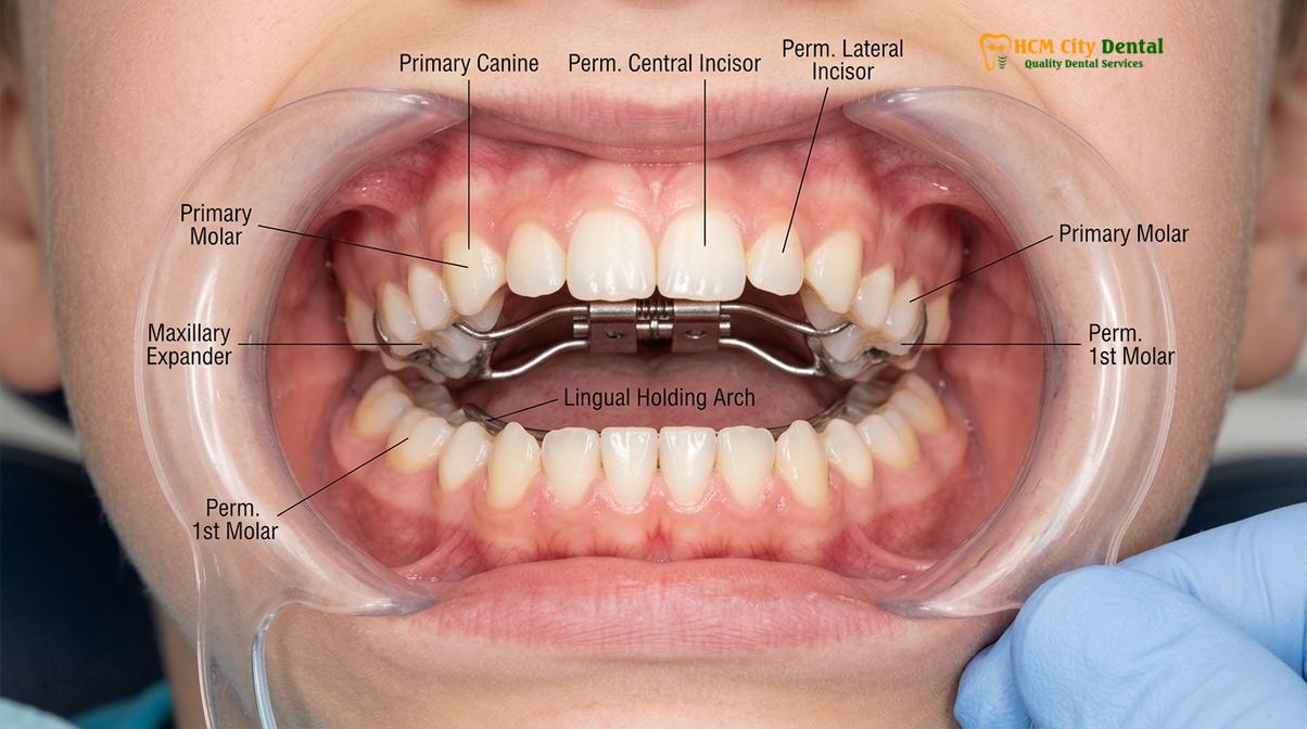 Clinical photography related to braces montgomery