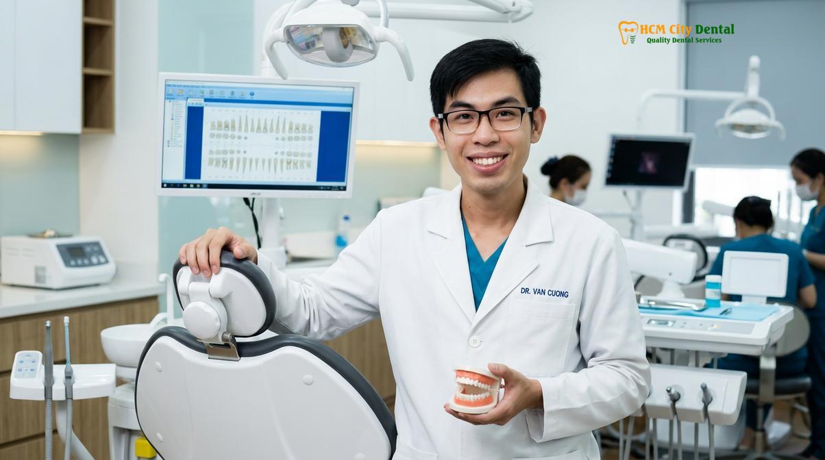 Dr. Nguyen Van Cuong DDS at HCMC Dental Clinic