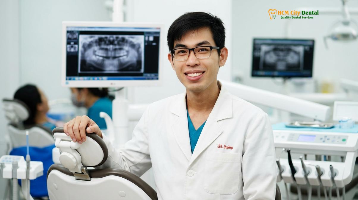 Dr. Nguyen Van Cuong DDS at HCMC Dental Clinic