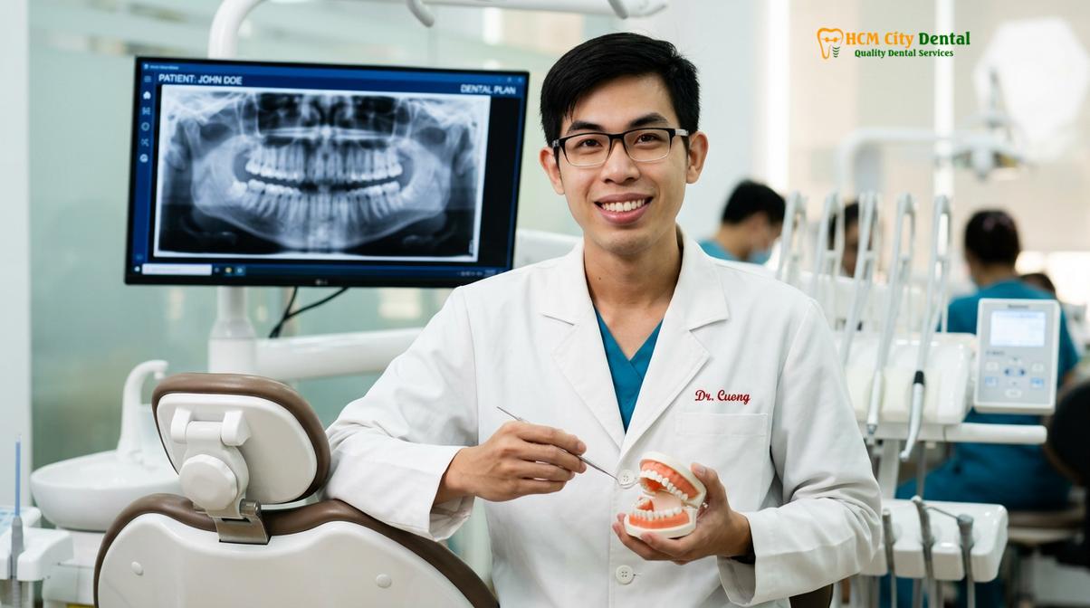 Dr. Nguyen Van Cuong DDS at HCMC Dental Clinic
