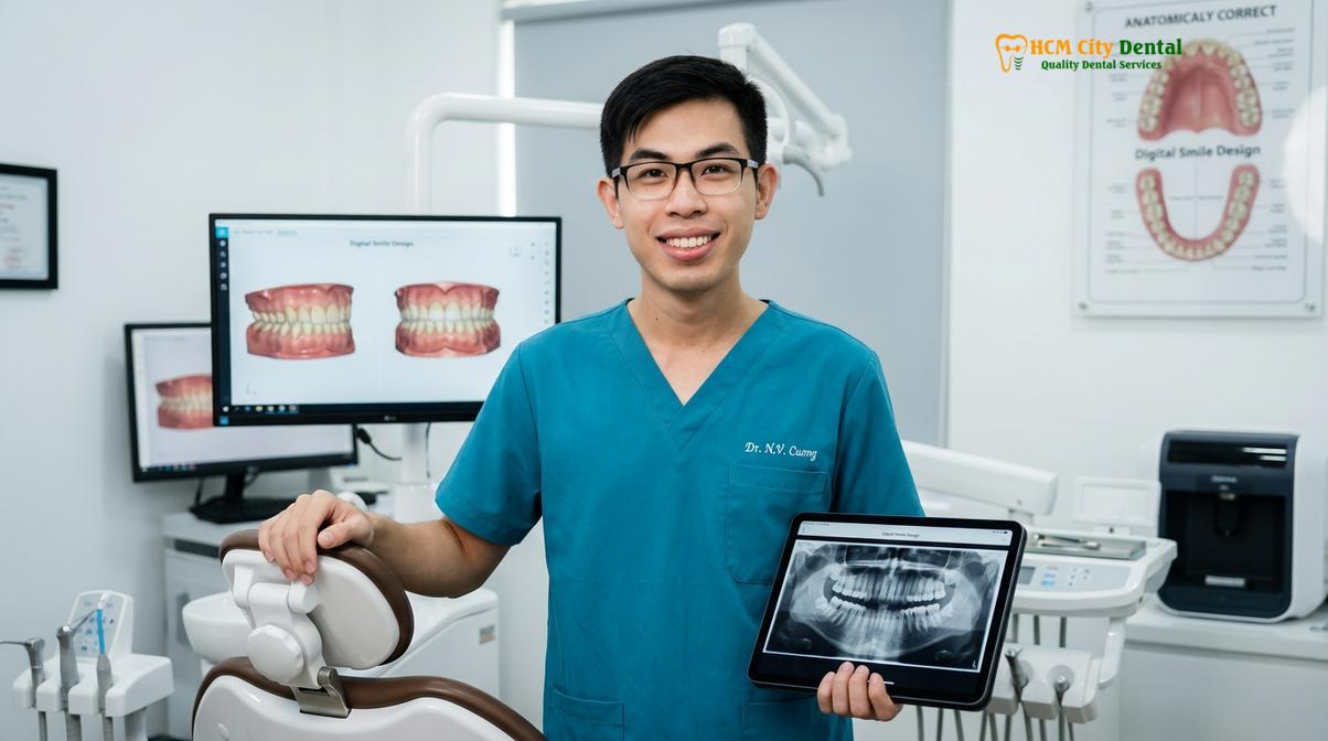 Dr. Nguyen Van Cuong DDS at HCMC Dental Clinic