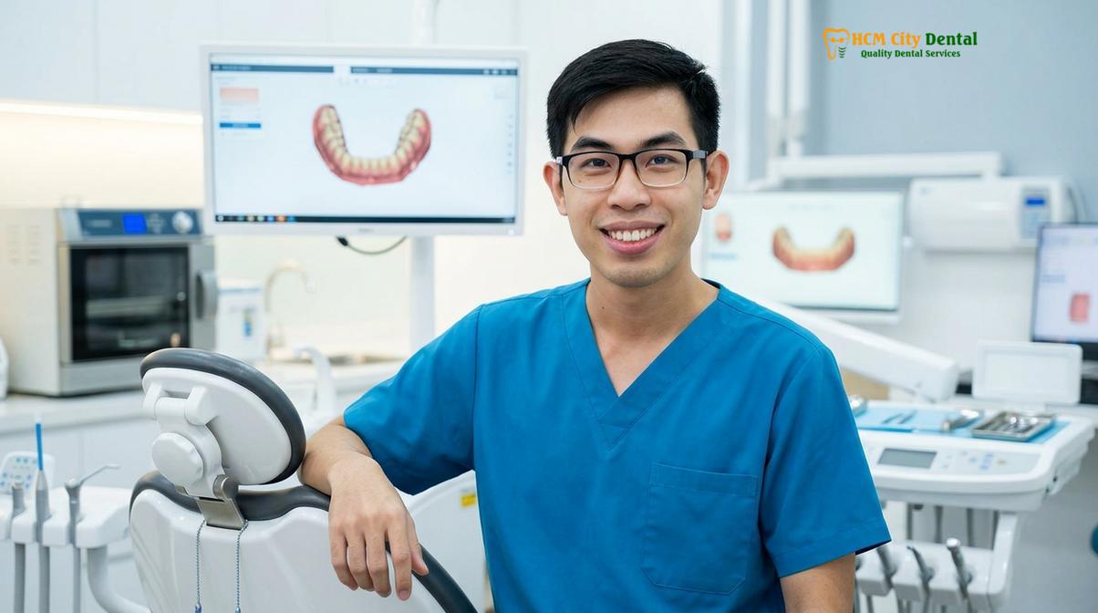 Dr. Nguyen Van Cuong DDS at HCMC Dental Clinic
