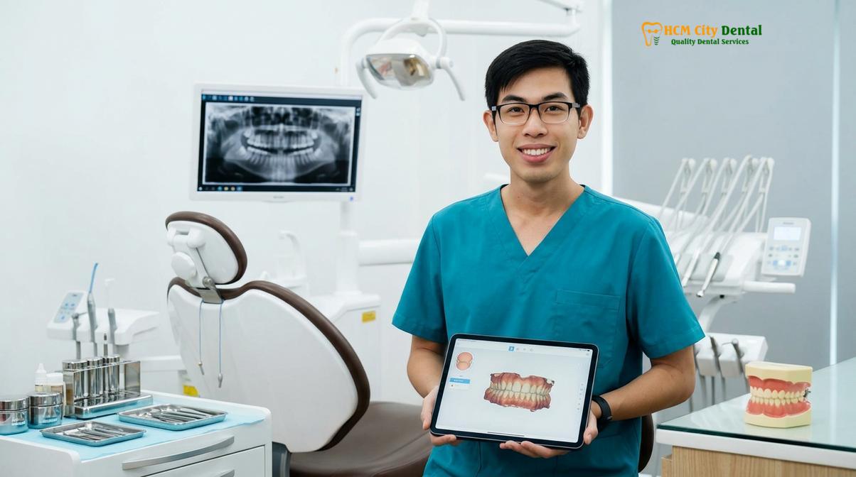 Dr. Nguyen Van Cuong DDS at HCMC Dental Clinic